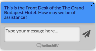 Hotel Chatbot Guest Greeting